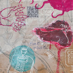 illustration / poster für david carson´s untitled magazine, ausschnitt
