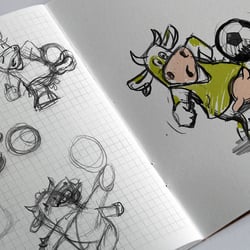 Fußball-Maskottchen