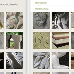 Webdesign für einen Steinbildhauer
