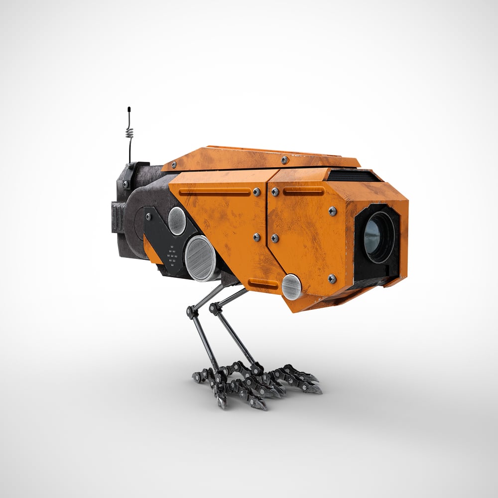 Spybird (Sketchfab-Link: https://skfb.ly/6sZZB)