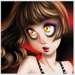 Goth Pin-up