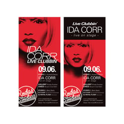 Ida Corr, Flyer DIN Lang