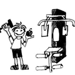 Illustration für Personal Trainer Fitness