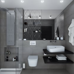 Badezimmer | Studentenapartment | Konstanz