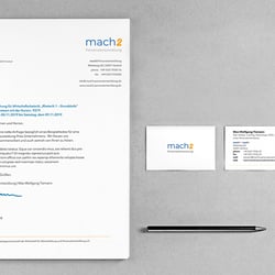 MACH1 + MACH2 – GESCHÄFTSPAPIERAUSSTATTUNG