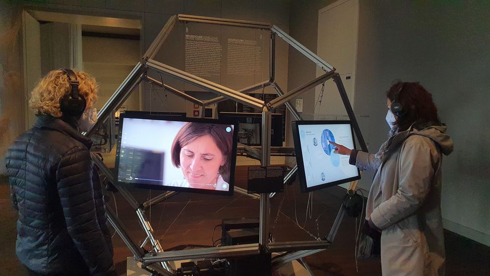 Ausstellungsscreen