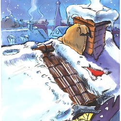 „stille nacht“ Weihnachtskarte 1