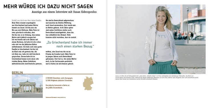 »Jüdische Jugend heute in Deutschland« Ausstellungsreihe