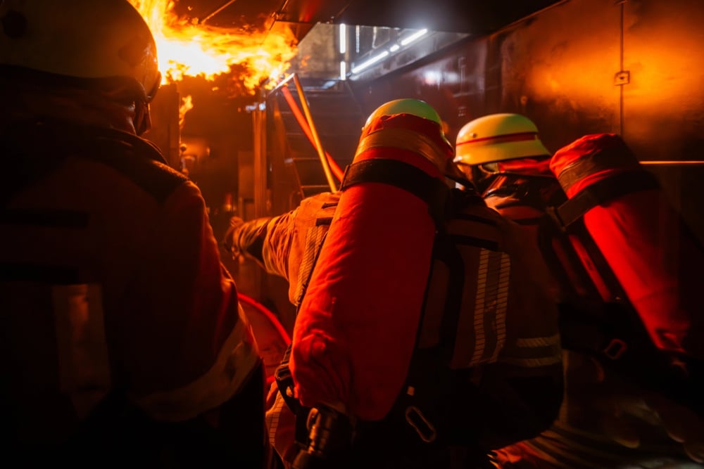Feuerwehr im Einsatz