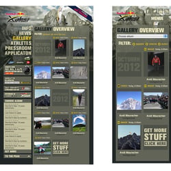 Red Bull Xalps website
