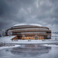 Außen- und Innenvisualisierung: Zentrum für Interdisziplinäre Wissenschaft Berlin