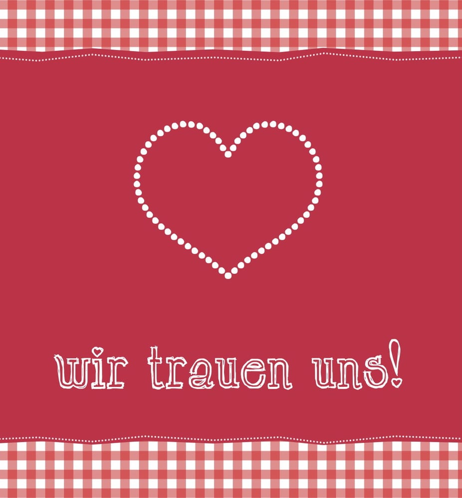 Einladung Hochzeit Titel