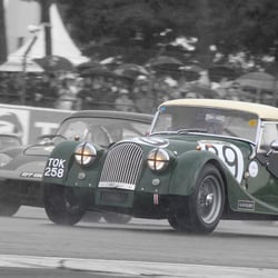 Morgan Plus 4 Super Sport in Le Mans