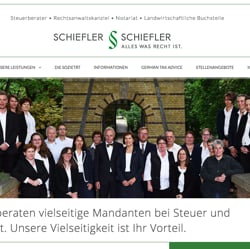 Webseite für eine Steuerberatungskanzlei, Braunschweig