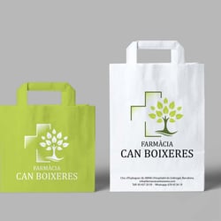Pharmacy Logo & Paper Bags