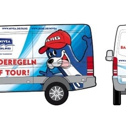 FAHRZEUGDESIGN NIVEA/DLRG