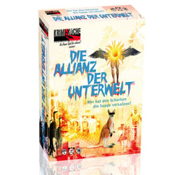 Krimi-Küche.de; Spiel: Allianz der Unterwelt, Verpackung Front