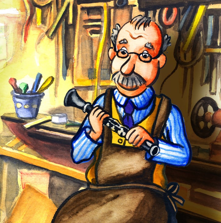 Clarinetto: Der Holzopa