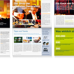 Konzept und Redaktion des ENTEGA Mitarbeitermagazin (2008)