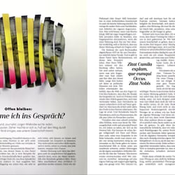 DEMOKRATIEFEINDE. editorial paper collage, 2017.