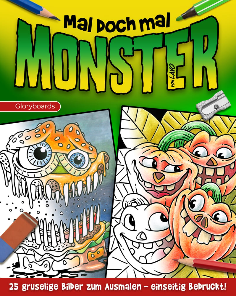 Malbuch »Mal doch mal MONSTER«