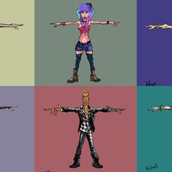 gemischte Characterdesigns 01