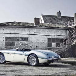 Rolf Nachbar: Austin Healy 100/6 on Location
