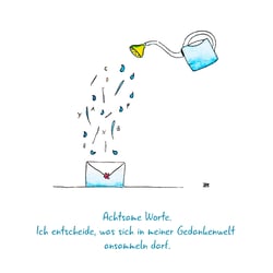 Achtsame Worte