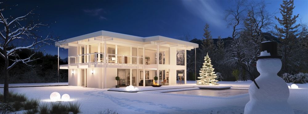 winterliche Visualisierung
