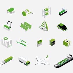 Deniz Versicherungsagentur – Icon-Set für Versicherungsangebote