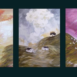 Acryl auf Leinwand
