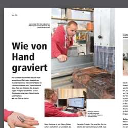 Weha Magazin Artikellayout