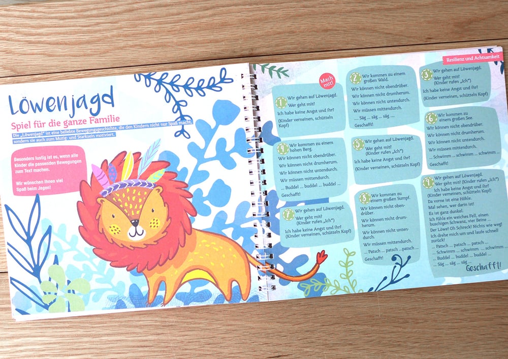 Familien Mitmachbuch für Mehr Zeit für Kinder e. V.
