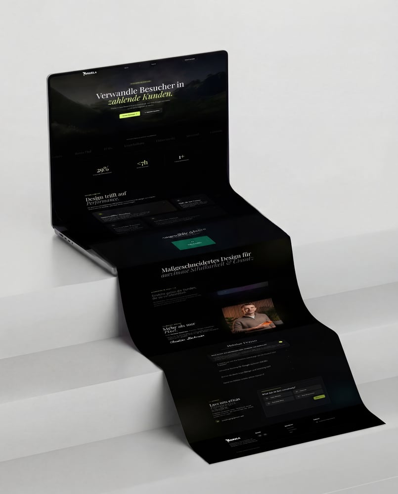 Creative Developer Portfolio UI