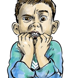 „Skeptiker“, Digital Art; Illustration für Charakter-Erklärung