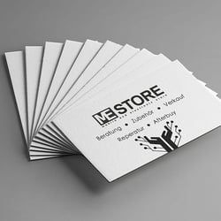 ME Store – Visitenkarten