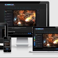 Webseite Gaming Magazin