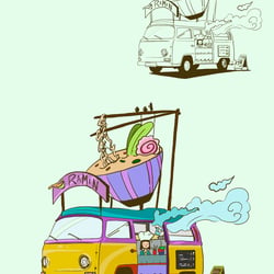 Ramen Bus (Digital Art)