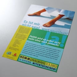 Plakate, Banner