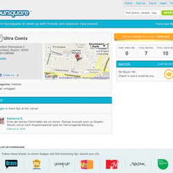 Implementierung und Pflege von foursquare-Orten