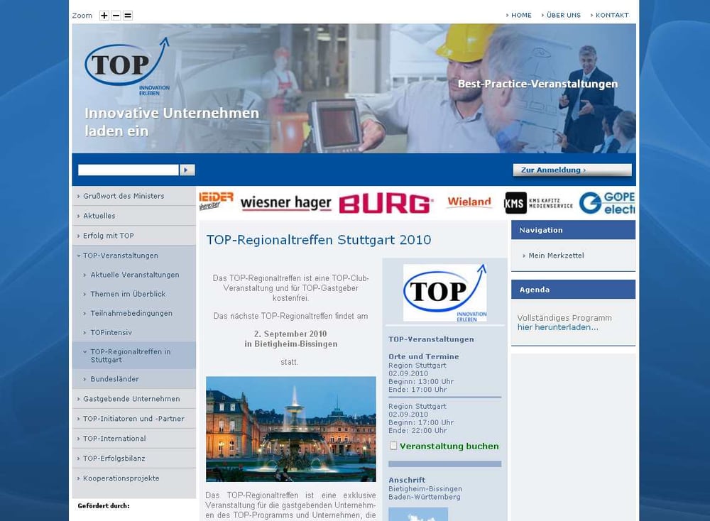 Webdesign mit Drupal