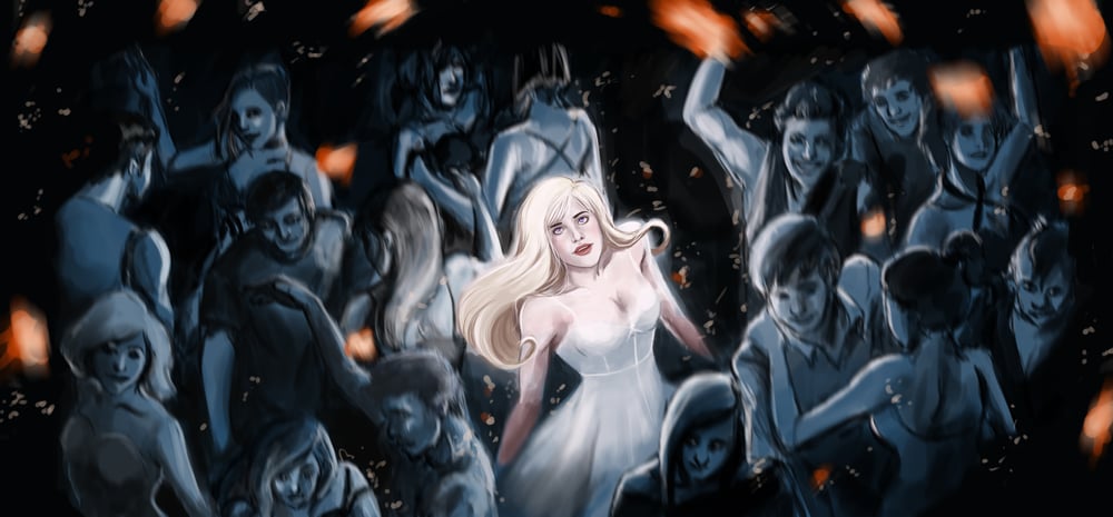 Illustration aus meiner Bachelor Arbeit (Artbook und Filmkonzept)