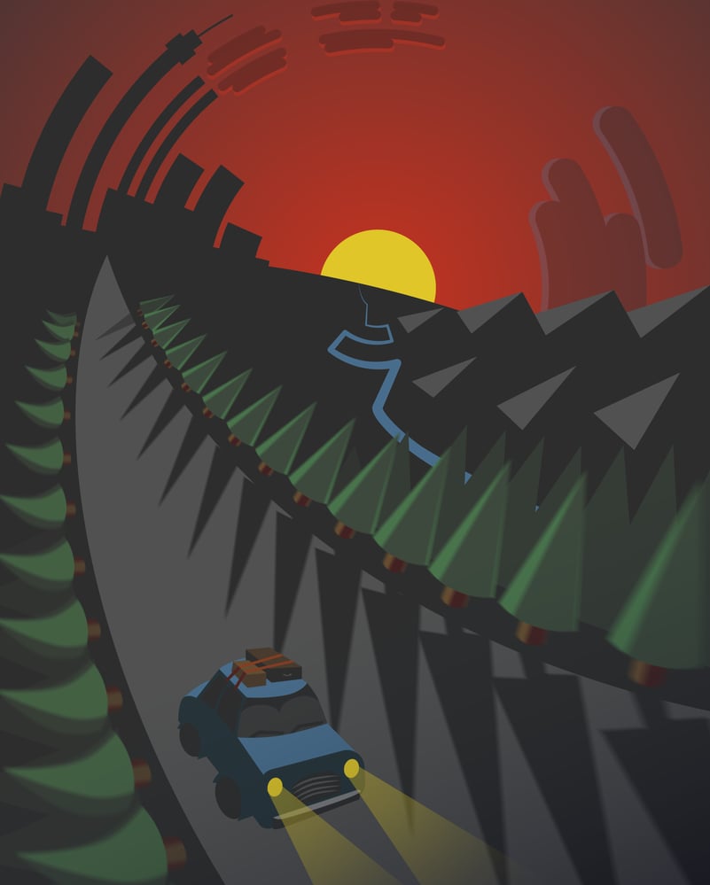 Escape from the City (Gif)