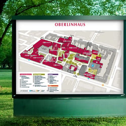 Illustration Lageplan Oberlin Haus