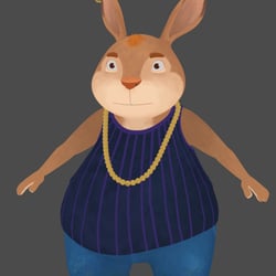 Die Häschenschule – Ron – Character Modeling/Texturing