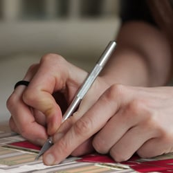 Das ist noch echte Handarbeit!