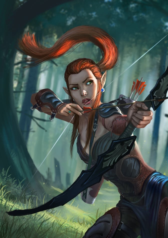 Card Game Illustration