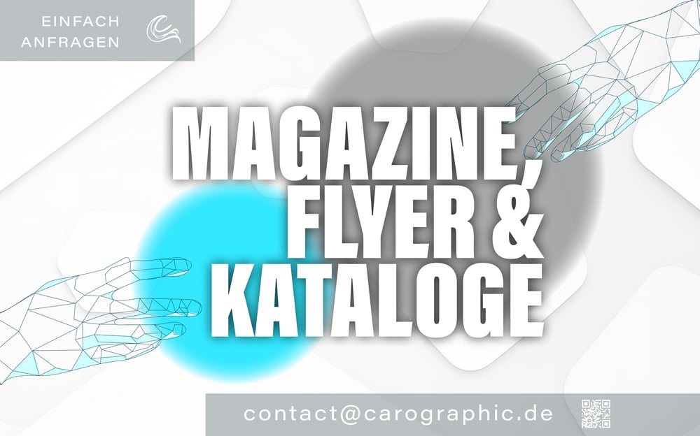 Magazin-, Flyer- & Kataloggestaltung