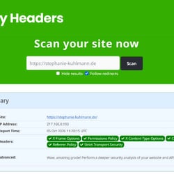 securityheaders