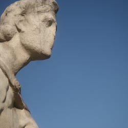 The thinker of Zagreb
